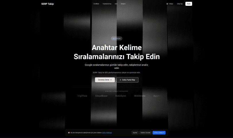 SERP Takip by IFM Teknoloji proje görseli